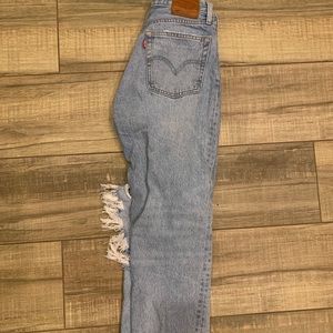 Levi’s 501 high waisted jeans